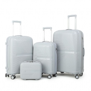 Luxury High Quality Waterproof Custom Logo 4pcs Multifunction Business Modern  Luggage Sets 4 Piece